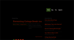 Desktop Screenshot of cottagetips.com